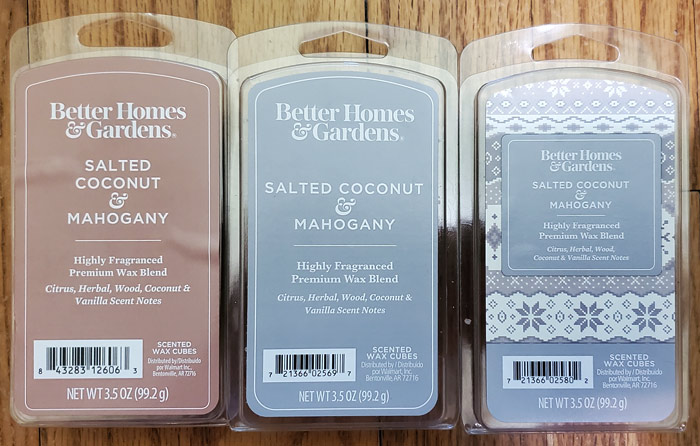 Better Homes & Gardens Lot/3 Scented Wax Melts ~ SNOWY WINTER