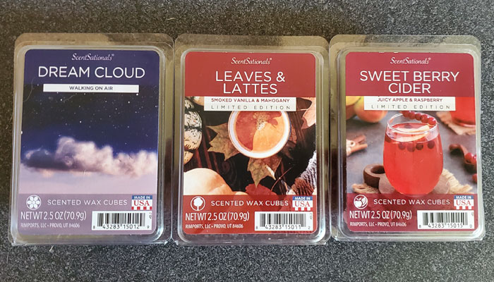 ScentSationals 2.5 oz Enchanted Scented Wax Melts, 4-Pack