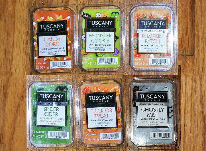 Tuscany Candle Halloween Wax Melts Reviews - 2019